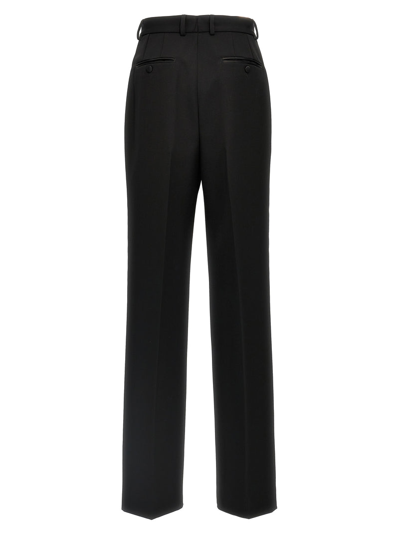 Dolce & Gabbana Black Virgin Wool Tuxedo