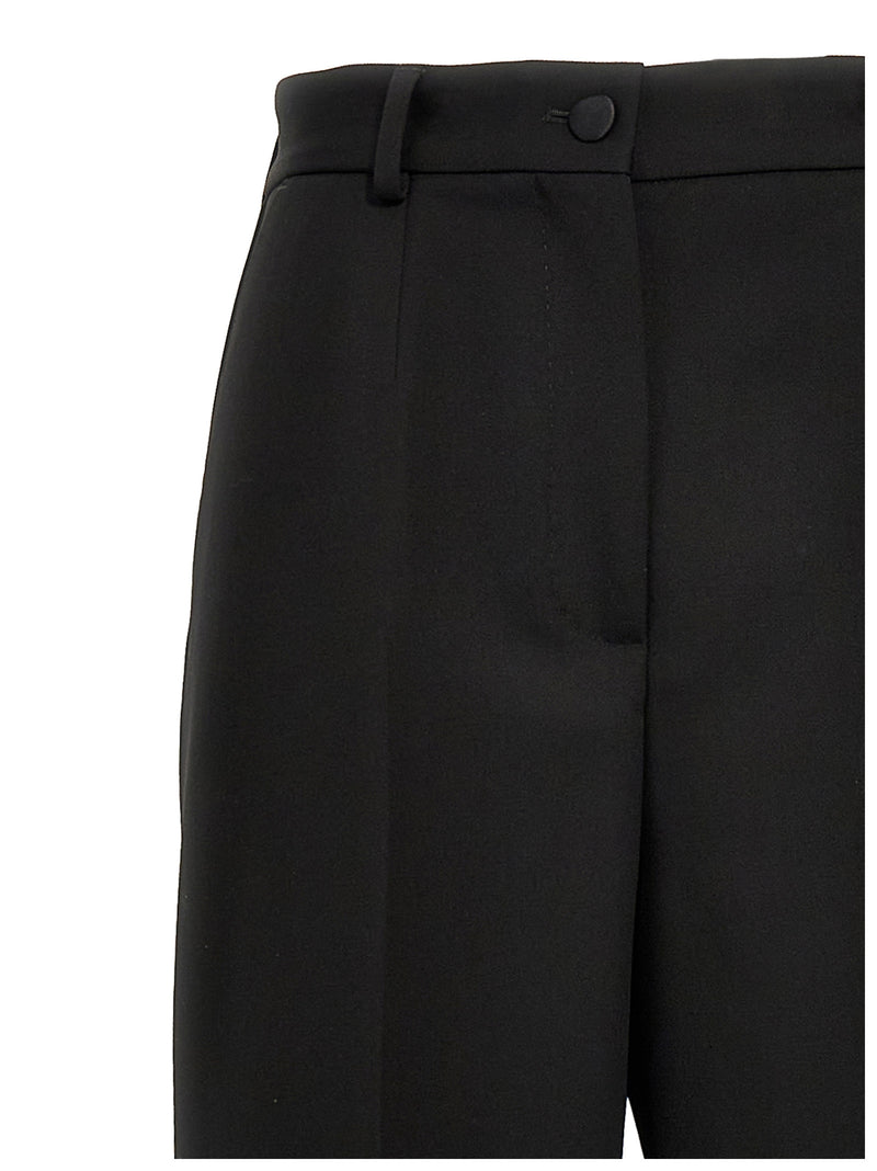 Dolce & Gabbana Black Virgin Wool Tuxedo