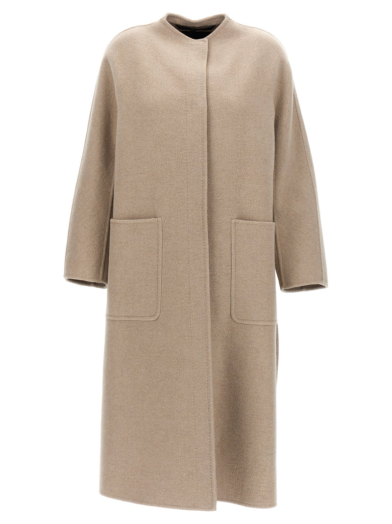 Max Mara Beige Cashmere Coat