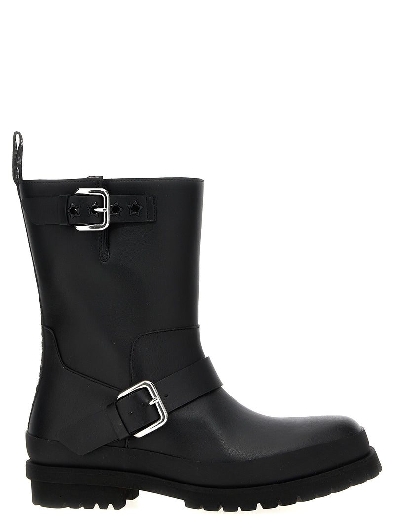 Stella McCartney Black Polyester Ankle Boots