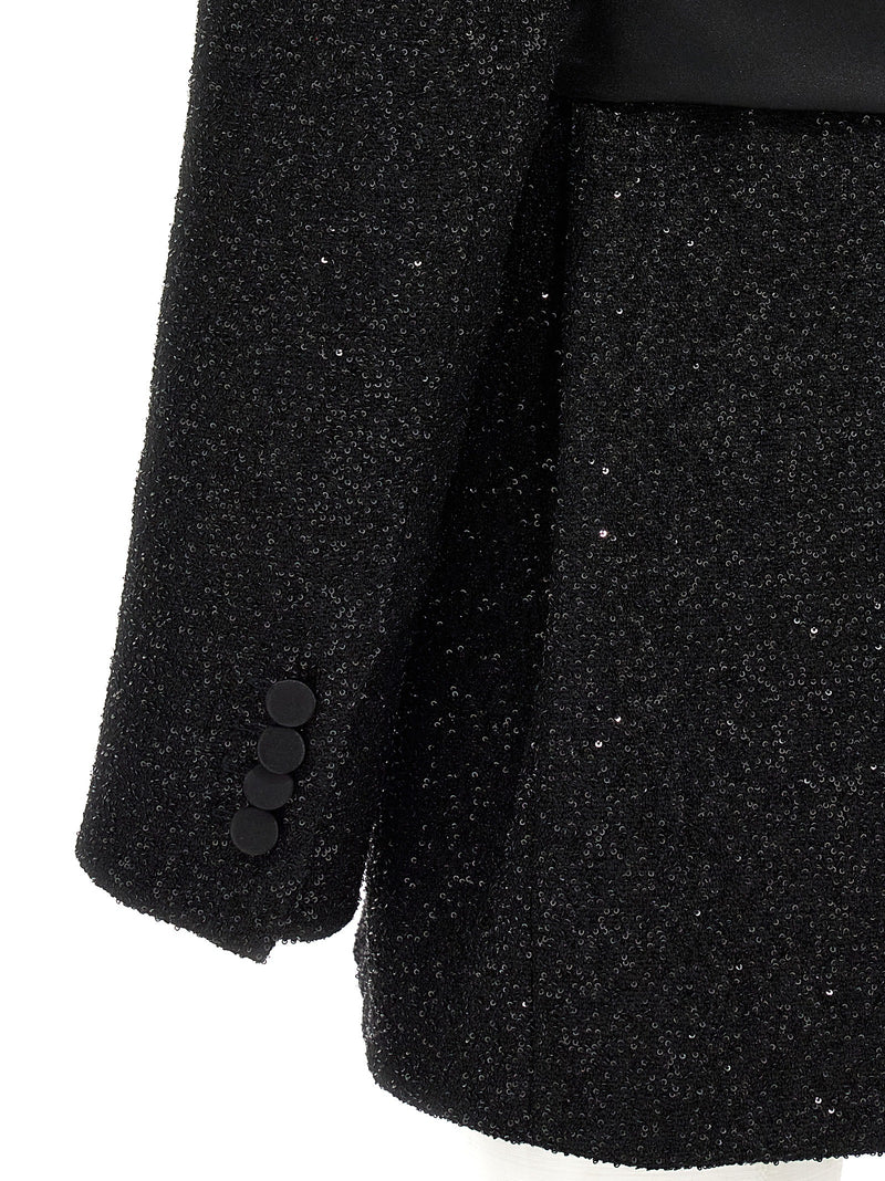 Max Mara Black Viscose Blazer