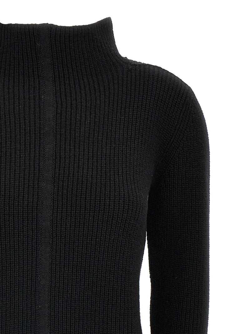 Rick Owens Black Cashmere Cardigan