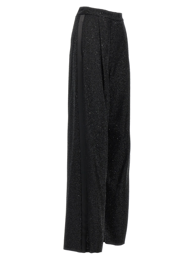Max Mara Black Viscose Dress Pants