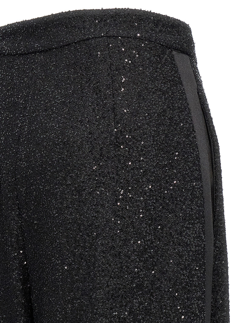 Max Mara Black Viscose Dress Pants