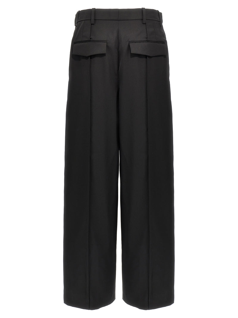 Wardrobe.Nyc Black Wool Casual Pants