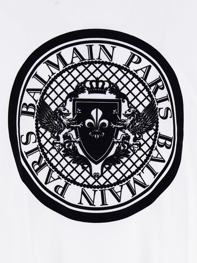 Balmain Bicolor Organic Cotton T-Shirt