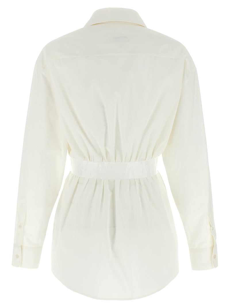 MM6 Maison Margiela White Cotton Blouse
