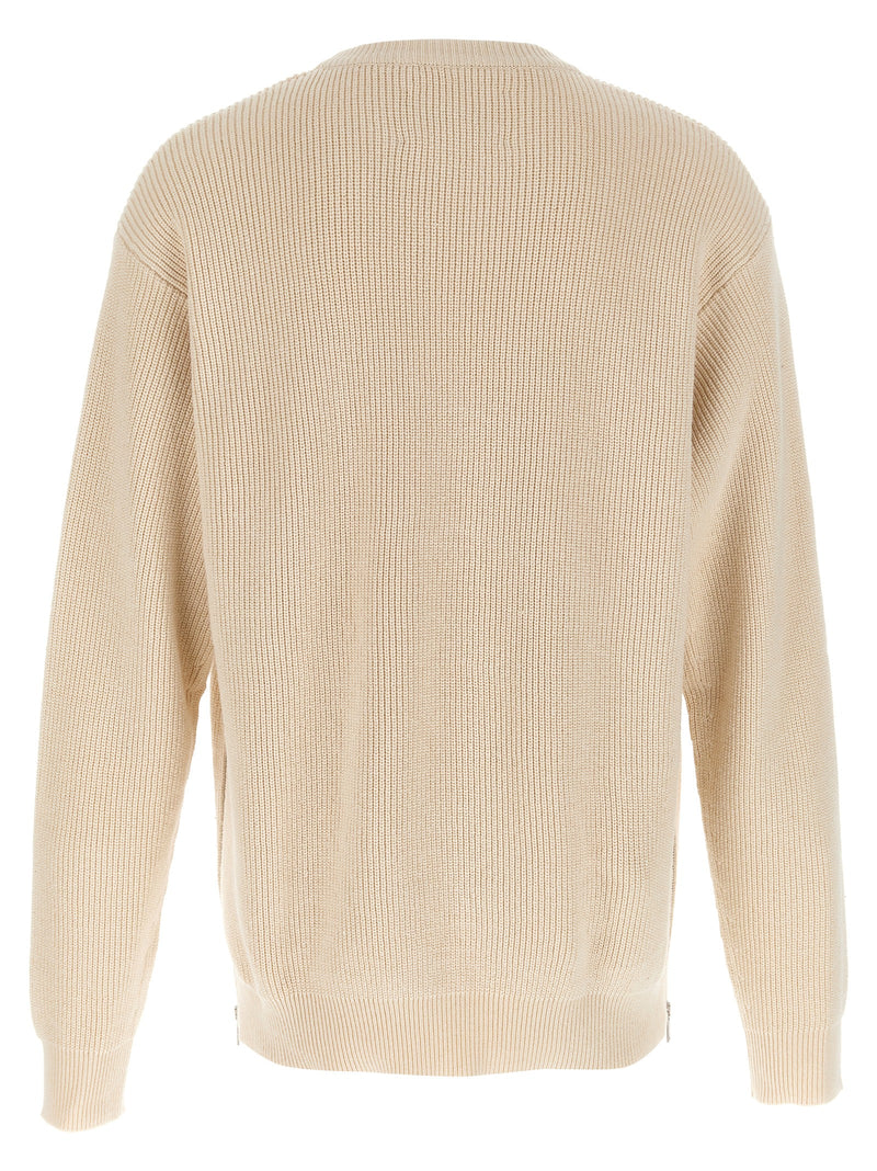 Jil Sander Beige Cotton Cardigan