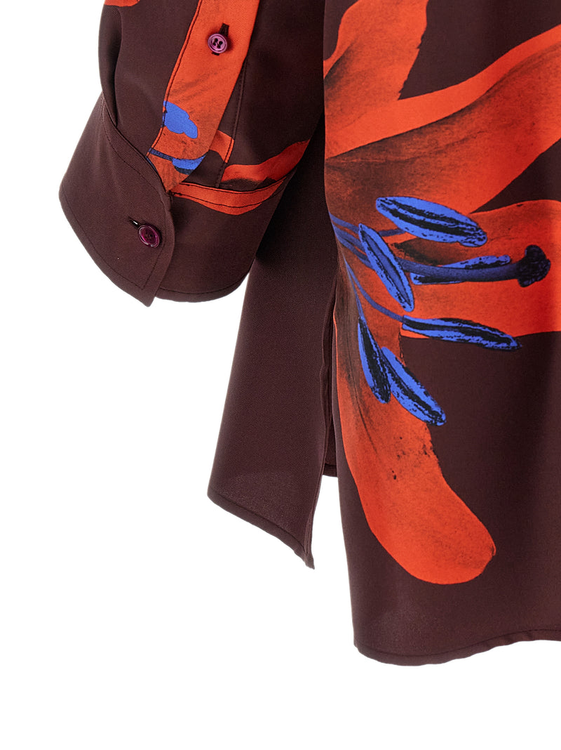 Alexander McQueen Multicolor Silk Blouse