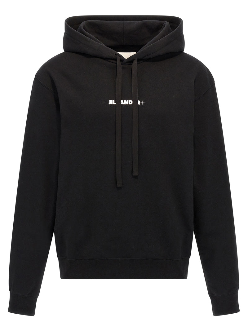 Jil Sander Black Cotton Sweatshirt