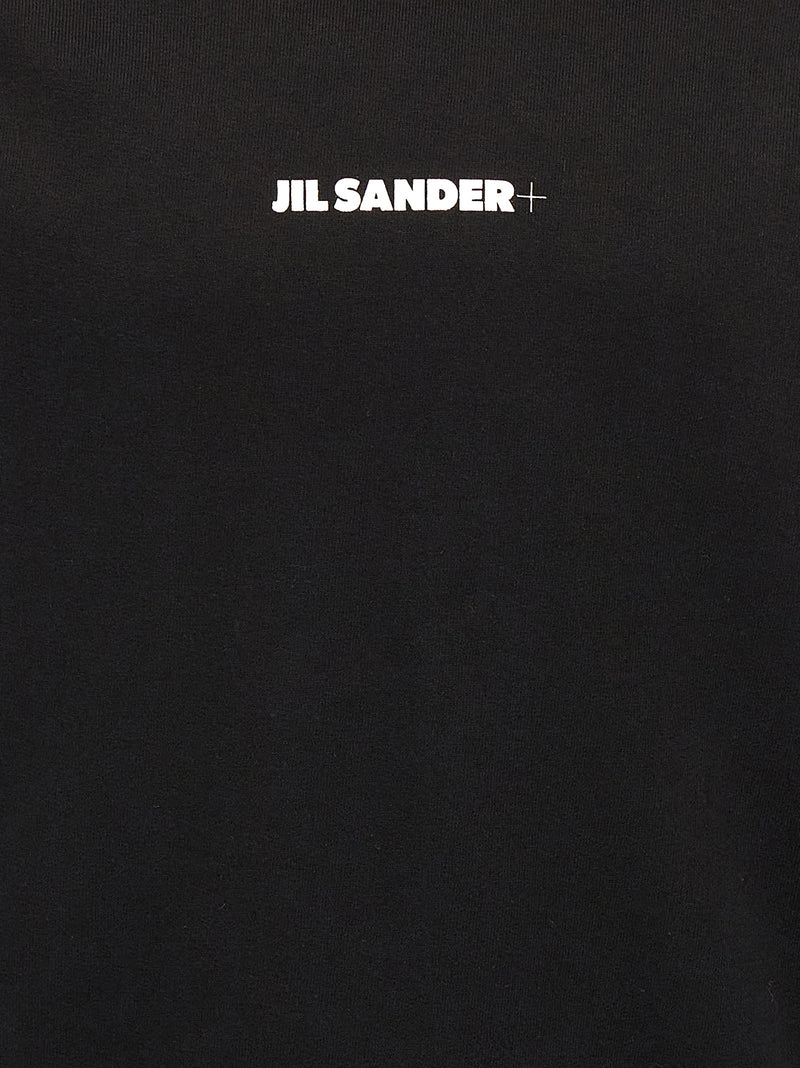 Jil Sander Black Cotton Sweatshirt