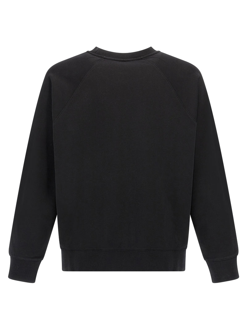 Maison Kitsuné Black Cotton Sweatshirt