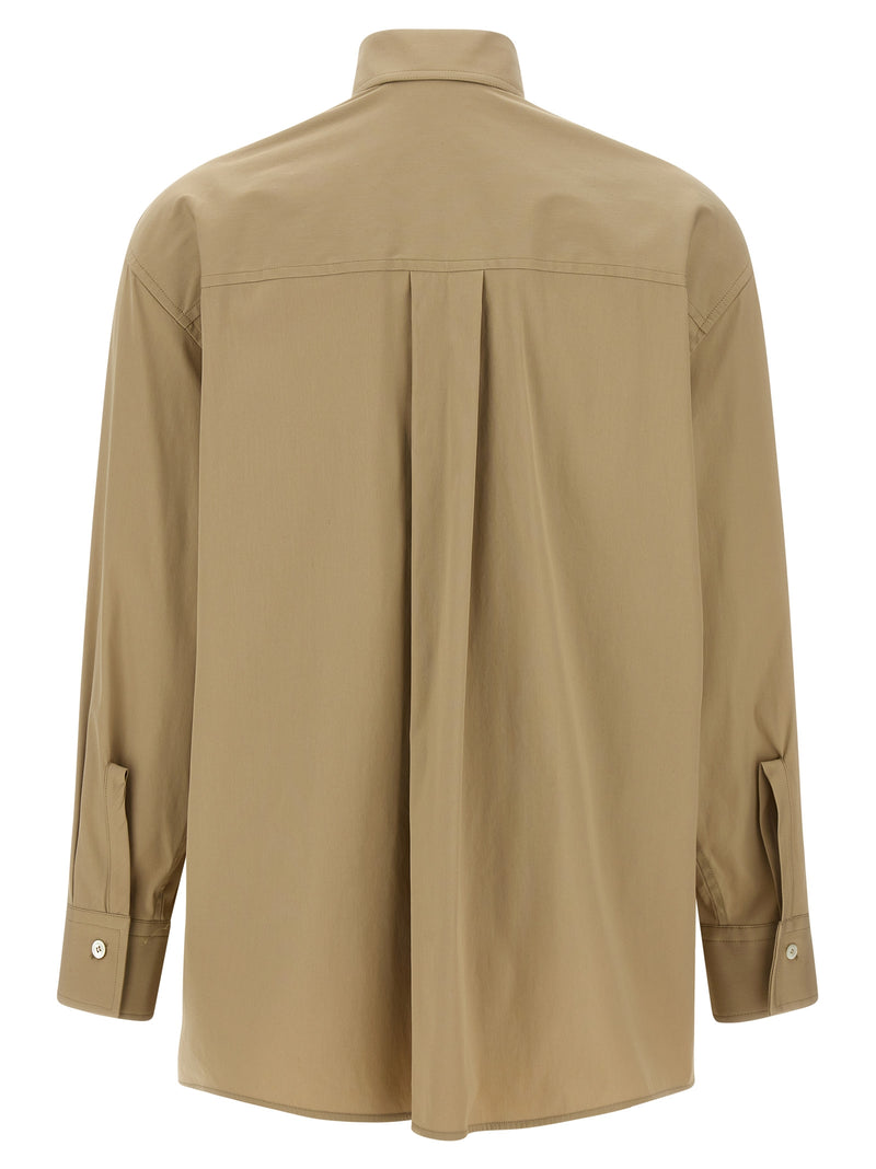 Ferragamo Beige Cotton Blouse