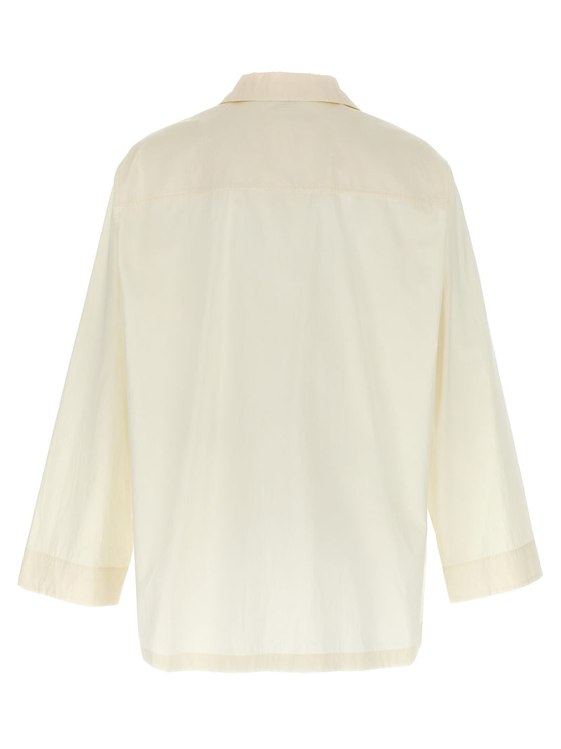 Jil Sander White Cotton Blouse