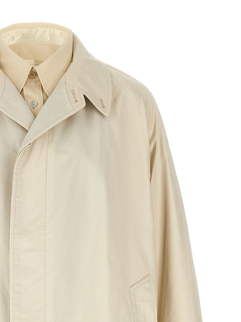 Maison Margiela Beige Cotton Coat