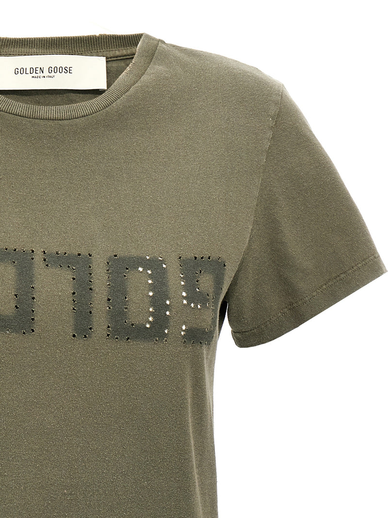 Golden Goose Bicolor Cotton T-Shirt