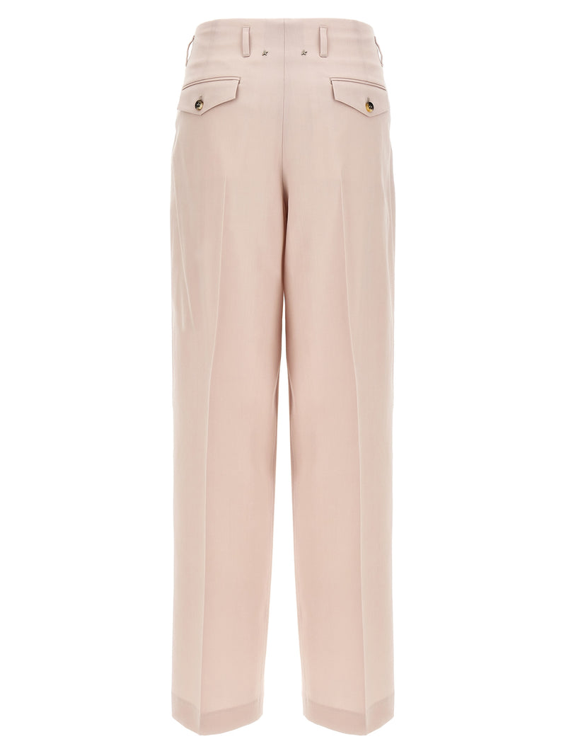 Golden Goose Multicolor Virgin Wool Casual Pants