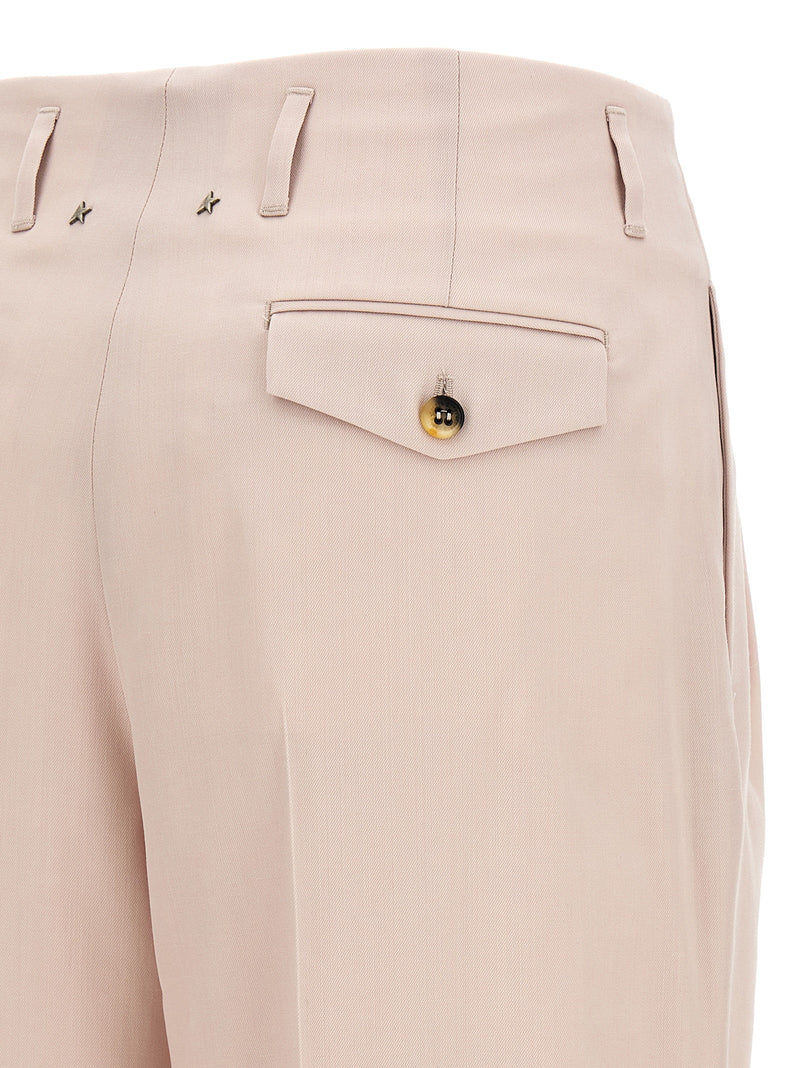 Golden Goose Multicolor Virgin Wool Casual Pants