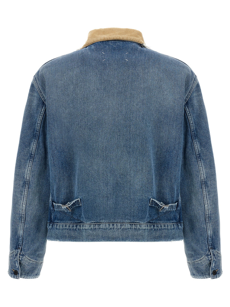 Maison Margiela Blue Cotton Denim Jacket