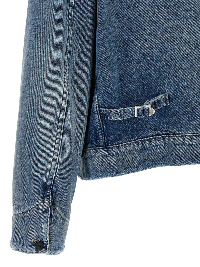 Maison Margiela Blue Cotton Denim Jacket
