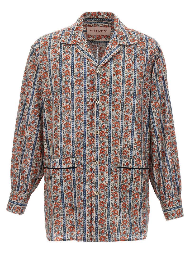 Valentino Garavani Multicolor Cotton Blouse
