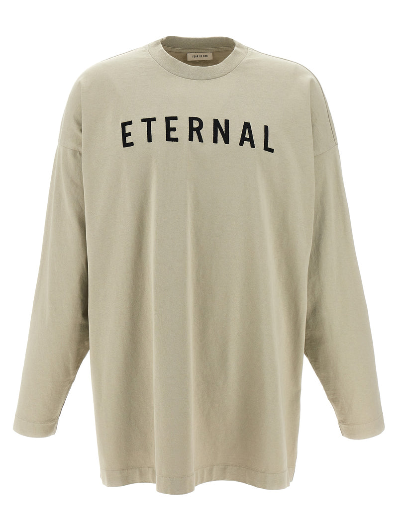 Fear Of God Gray Cotton T-Shirt