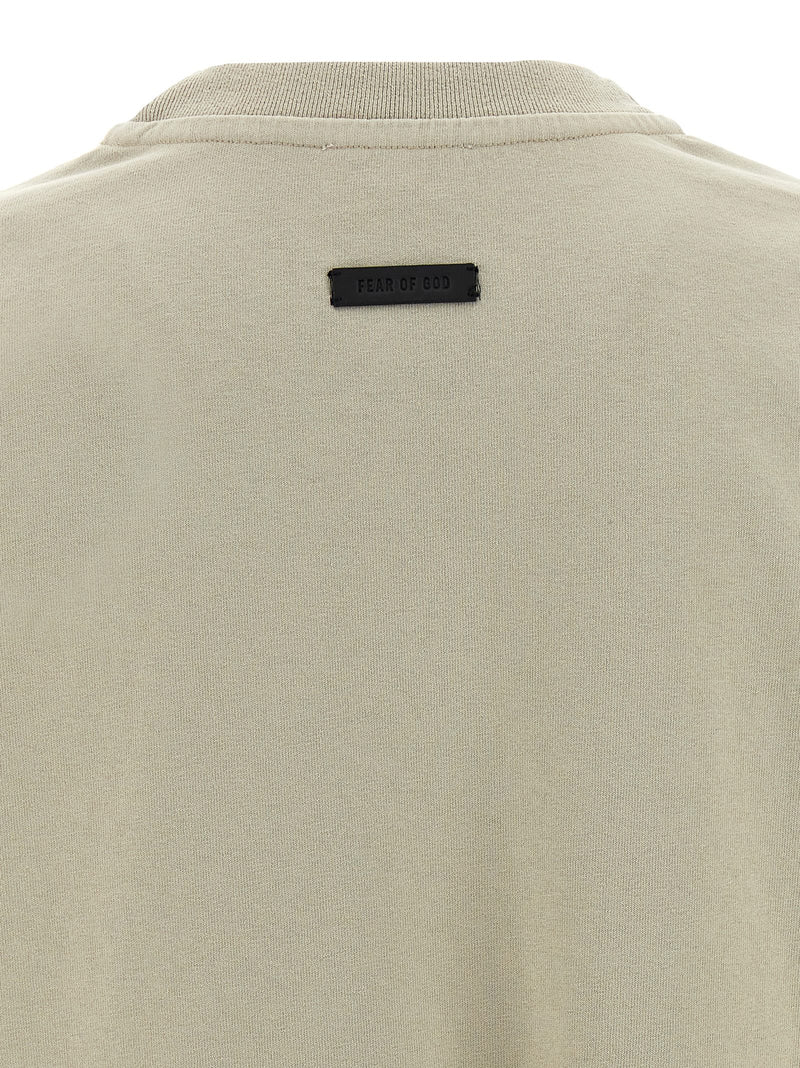 Fear Of God Gray Cotton T-Shirt