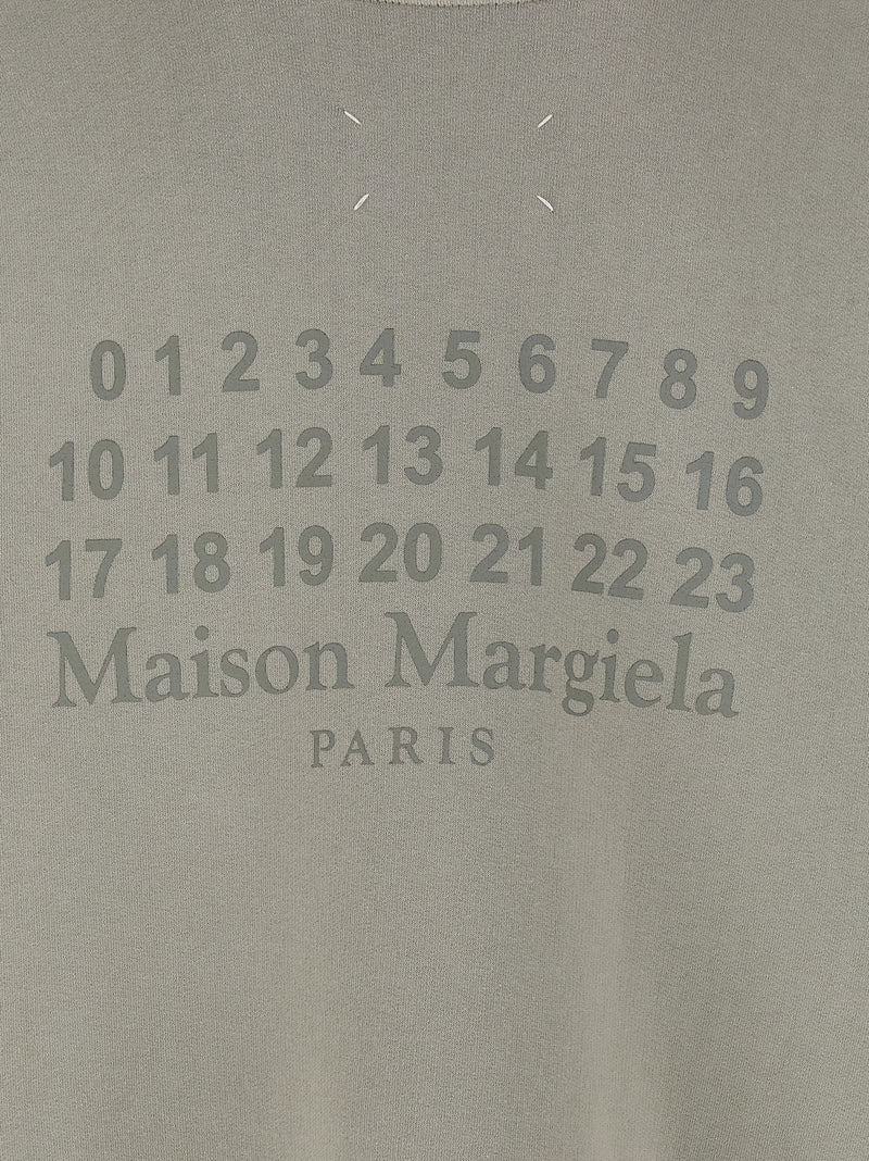 Maison Margiela Gray Cotton Sweatshirt