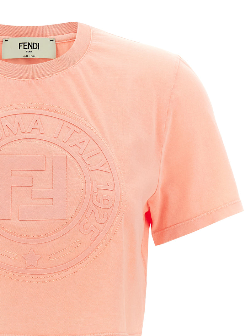 Fendi Multicolor Cotton T-Shirt