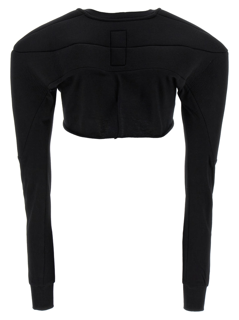 Rick Owens Black Cotton Cardigan