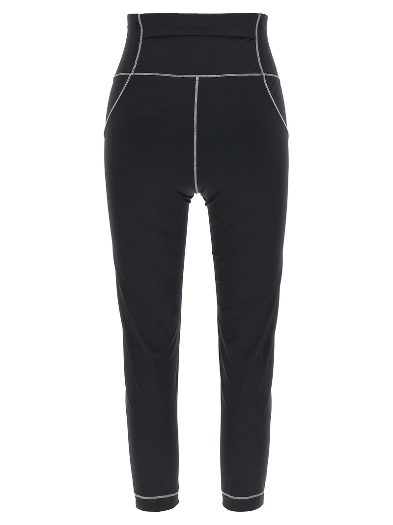 Moncler Grenoble Black Polyamide Leggings