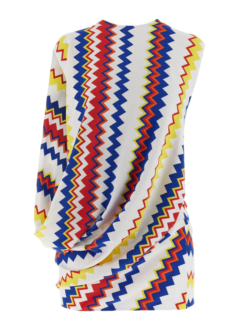 Camisa multicolor de viscosa de Missoni