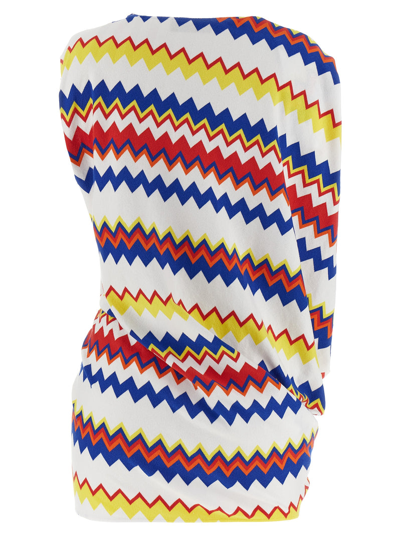 Camisa multicolor de viscosa de Missoni