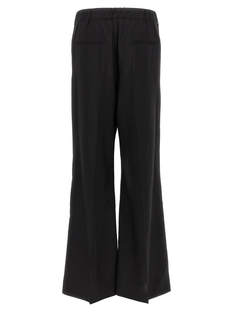 Marni Black Virgin Wool Casual Pants