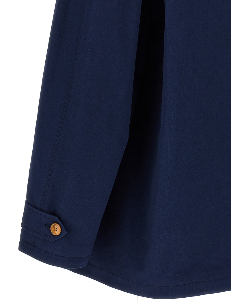 Marni Blue Cotton Parka