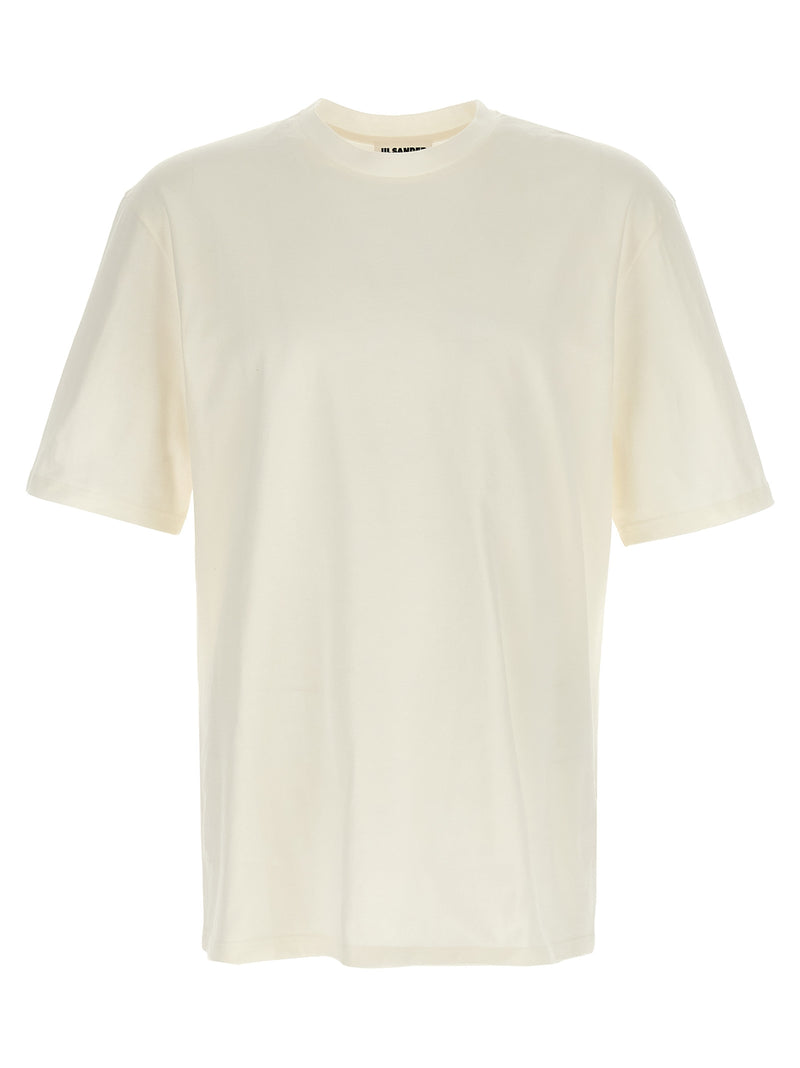 Jil Sander White Cotton Long Sleeve T-Shirt