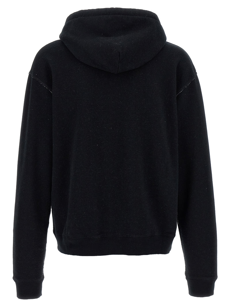 Valentino Garavani Black Cotton Sweatshirt