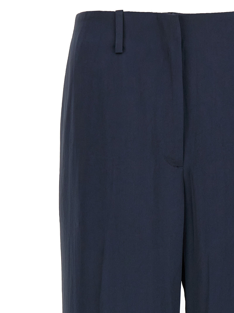 Theory Blue Polyester Casual Pants