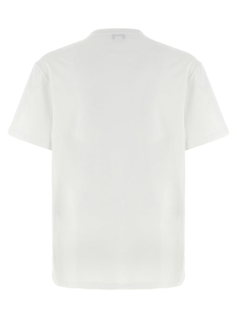 Alexander McQueen Bicolor Cotton T-Shirt