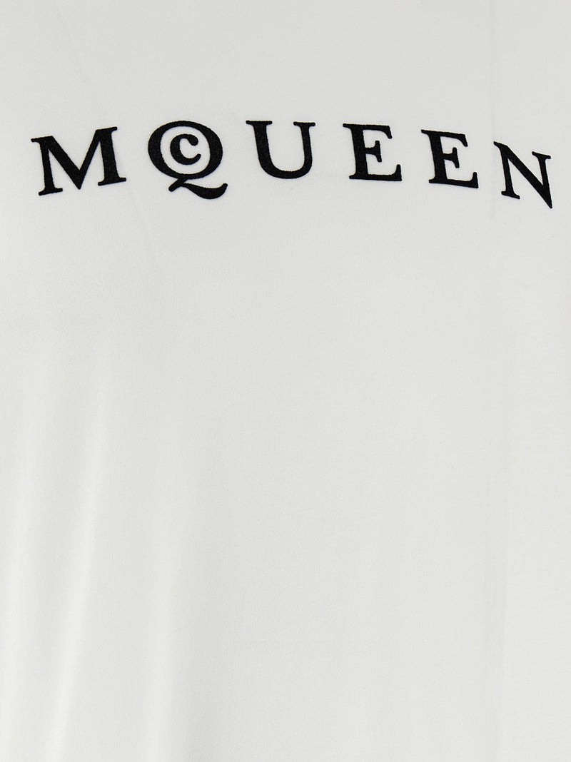 Alexander McQueen Bicolor Cotton T-Shirt