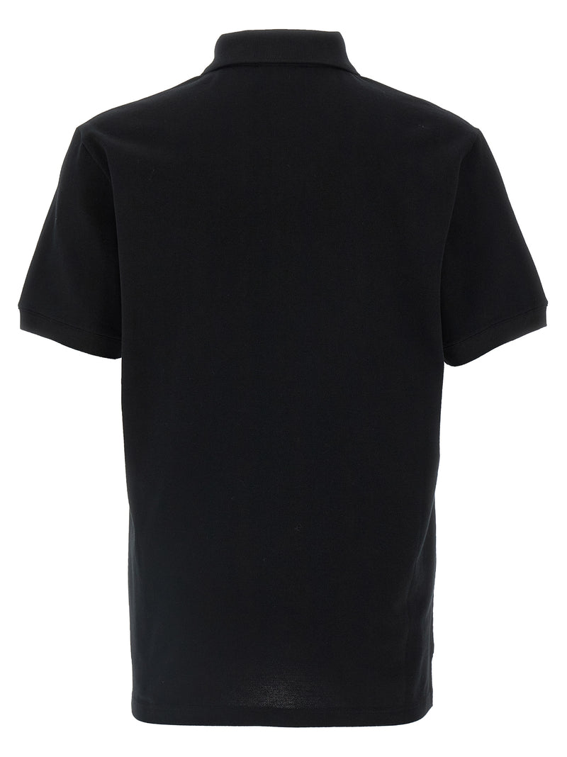 Alexander McQueen Bicolor Cotton Polo Shirt
