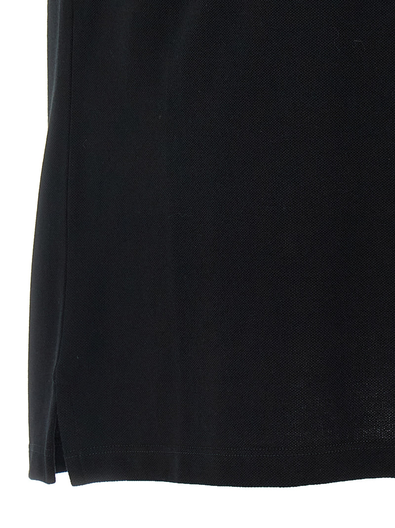 Alexander McQueen Bicolor Cotton Polo Shirt