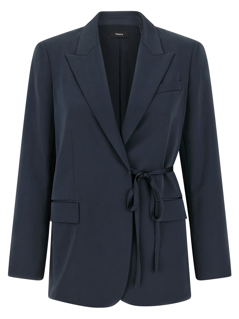 Theory Blue Polyester Blazer