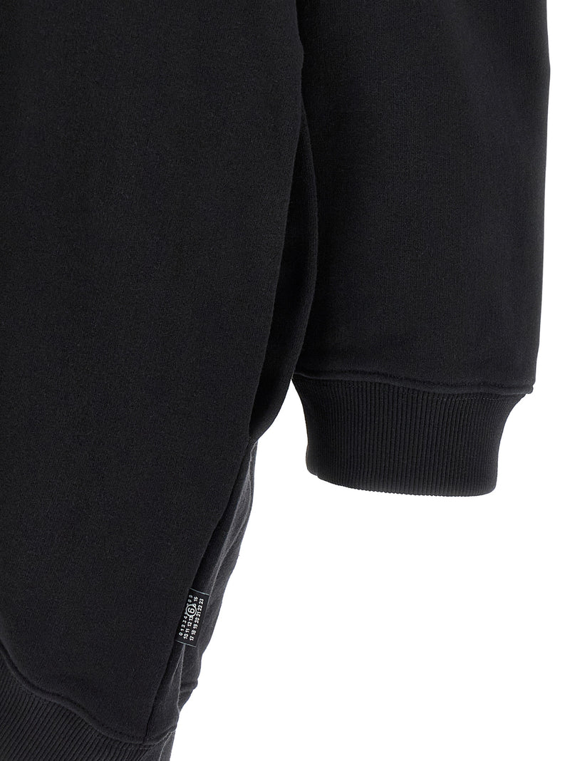 MM6 Maison Margiela Black Cotton Short Dress