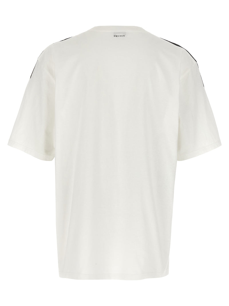 Alexander McQueen Bicolor Cotton T-Shirt