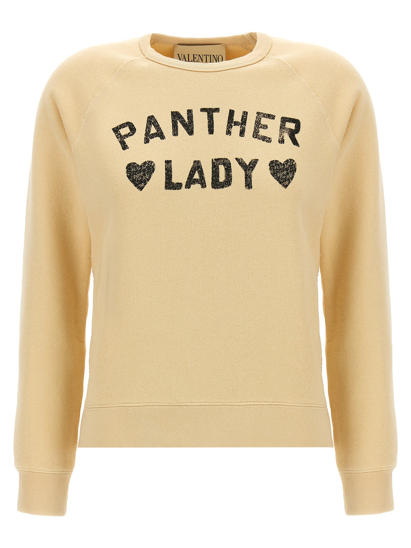 Valentino Garavani Beige Cotton Sweatshirt