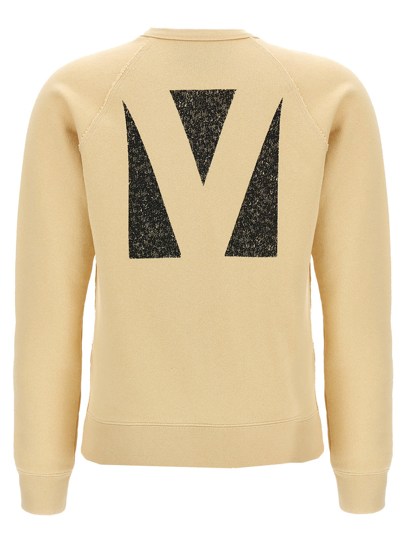 Valentino Garavani Beige Cotton Sweatshirt