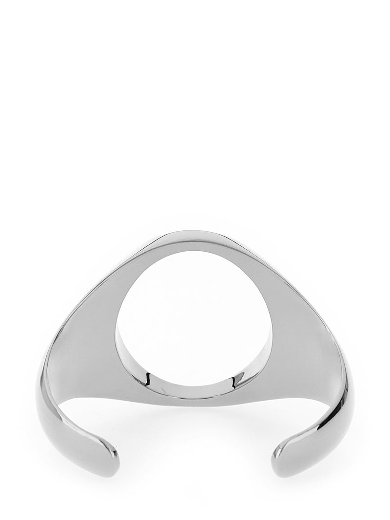 MM6 Maison Margiela Silver Brass Bracelet