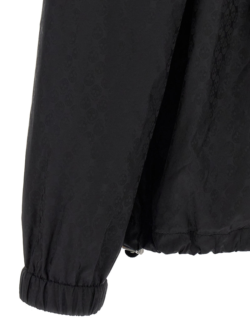 Alexander McQueen Black Polyamide Shell Jacket