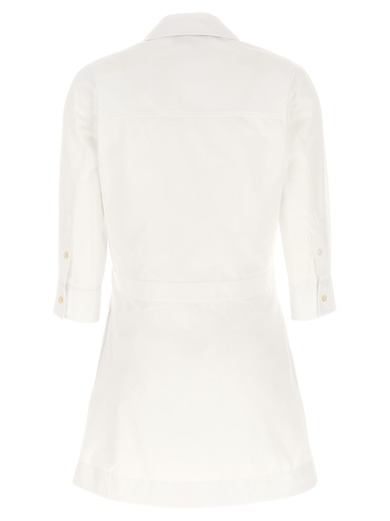 Gucci White Cotton Short Dress